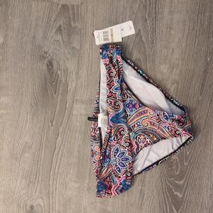 Jantzen Paisley swim bottoms size 12